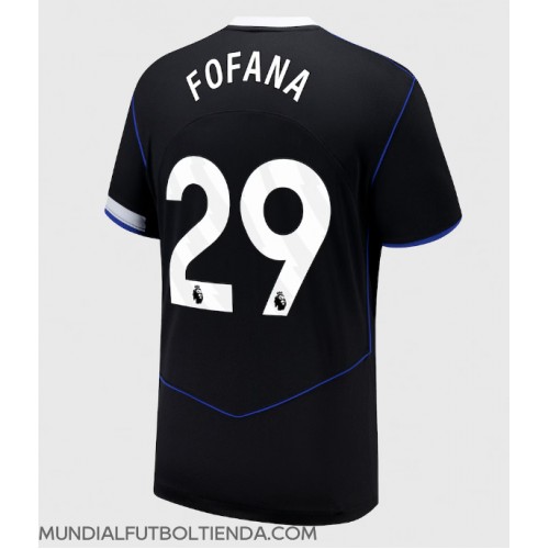 Camiseta Chelsea Wesley Fofana #29 Tercera Equipación Replica 2025-26 mangas cortas